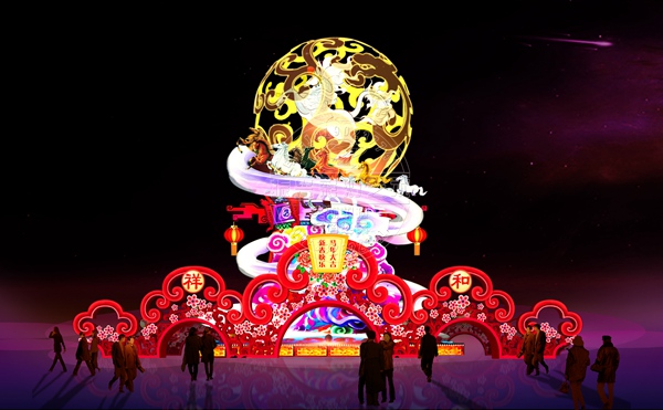 大型花灯制作