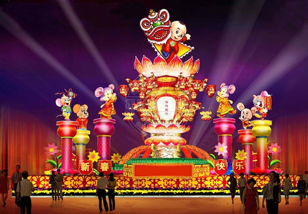 春节灯展制作