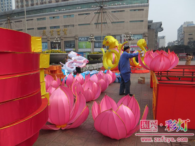 绵阳人民公园灯会