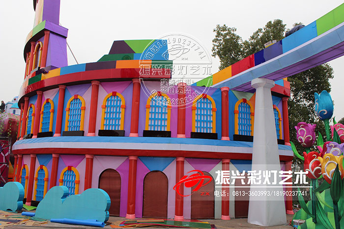 自贡灯会与异国特色