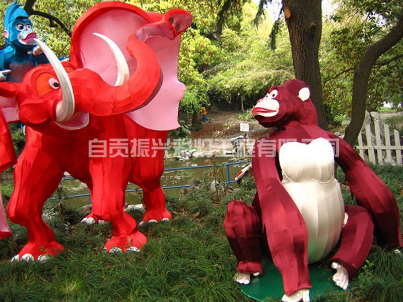 动物彩灯制作