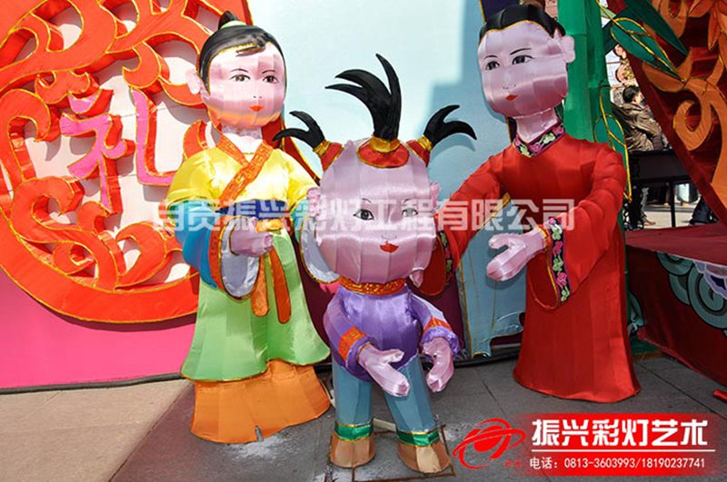 民俗彩灯制作
