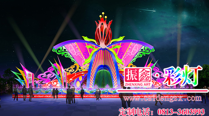 自贡彩灯制作——大型主题灯组