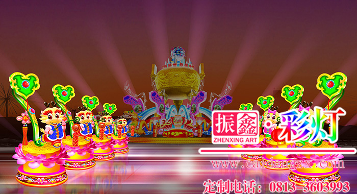 花灯设计制作——如意灯廊