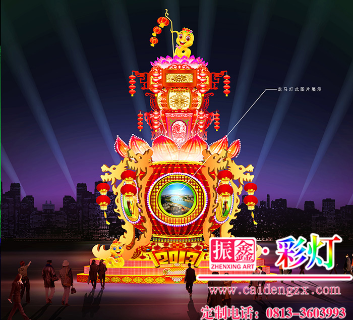 大型宫灯的设计制作