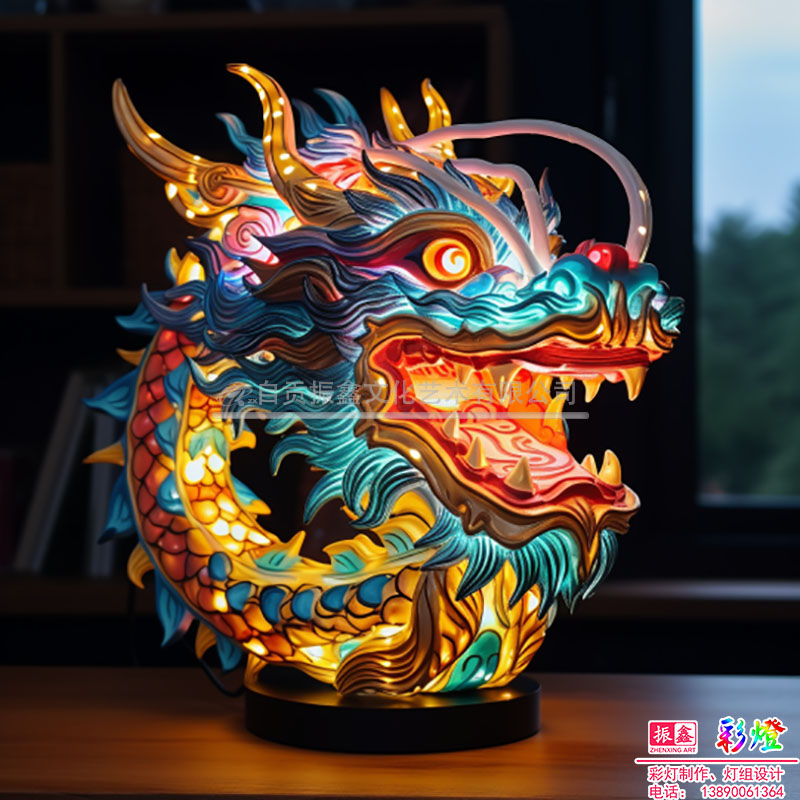 生肖龙年主题灯