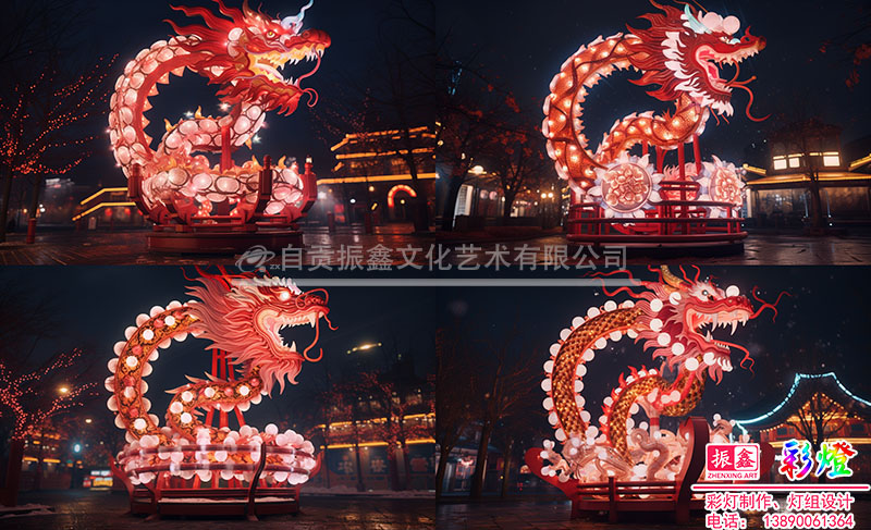 龙年主题灯组
